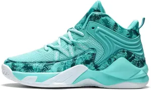 2021 Basketball Sneakers Male Students high Help wear Shoes Summer Youth Flying Weaving Running Shoes