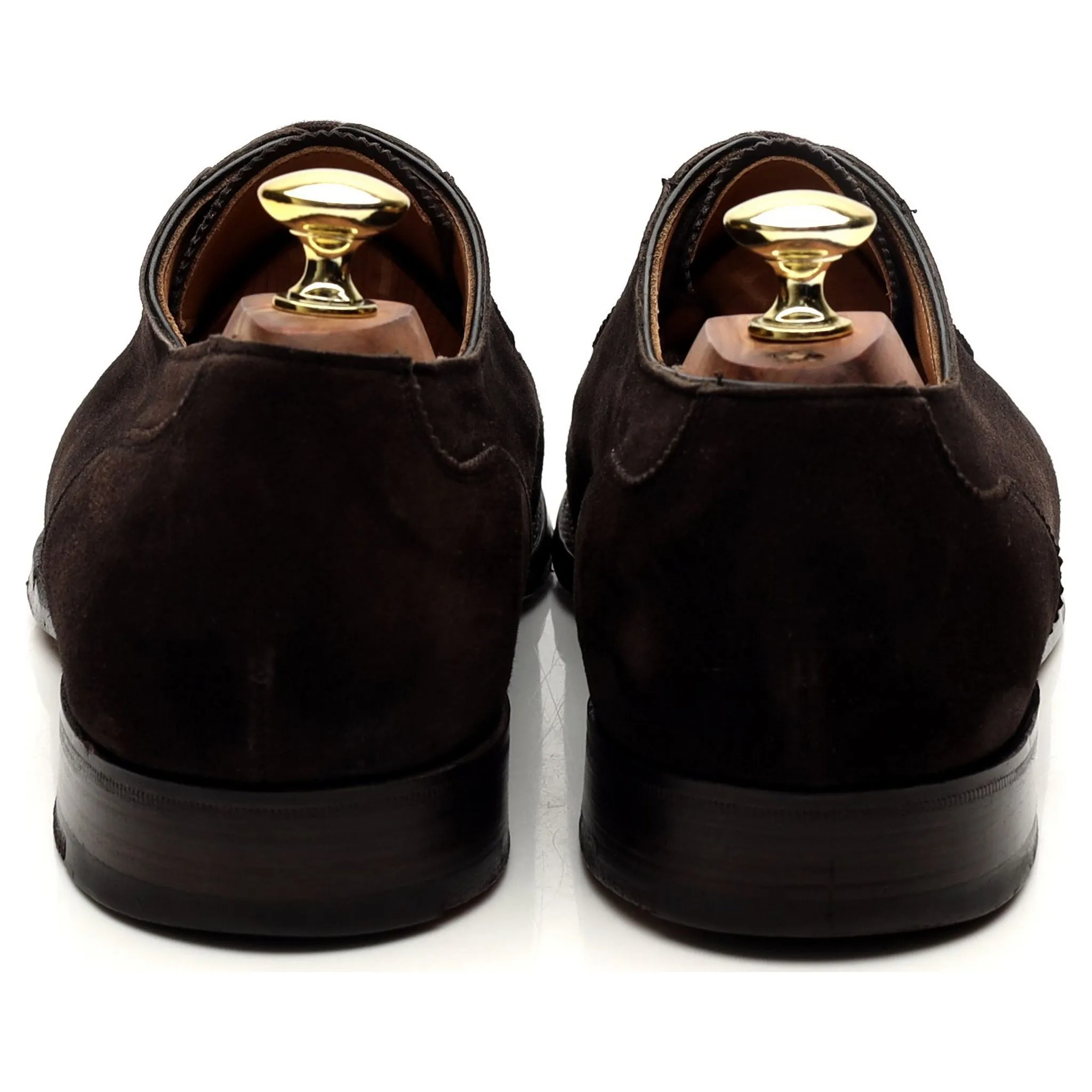 'Adelaide' Dark Brown Suede Oxford UK 7 F