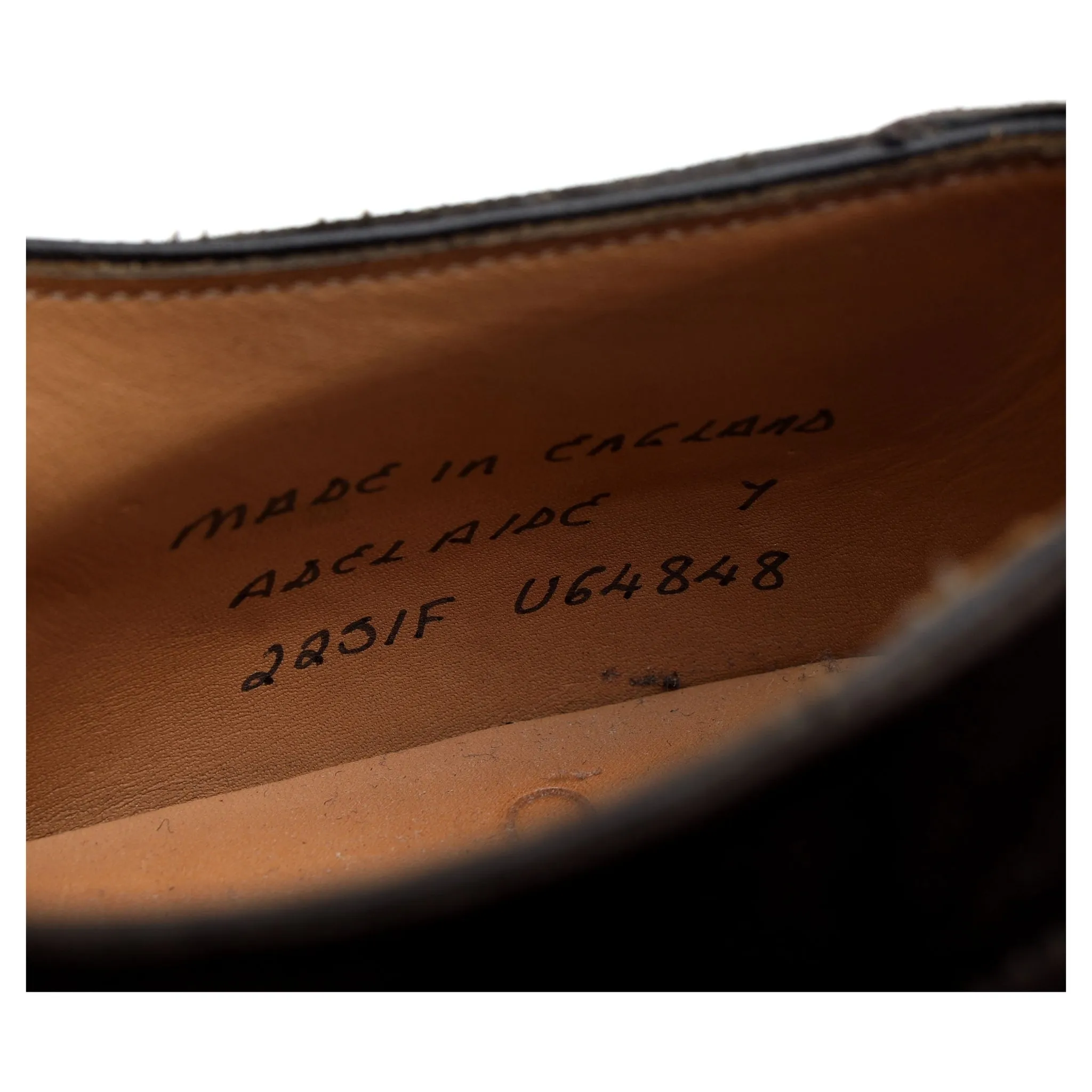 'Adelaide' Dark Brown Suede Oxford UK 7 F