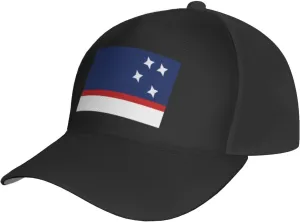 Adjustable Flag of Patagonia Baseball Cap for Men Women Baseball Hat Outdoor Casual Breathable Caps Trucker Hats Sun Hat Black