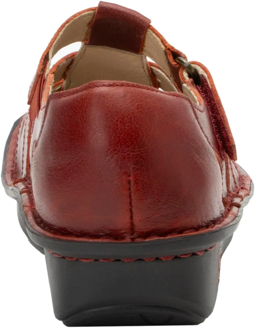 Alegria Women's Pesca Fisherman Leather Sandal