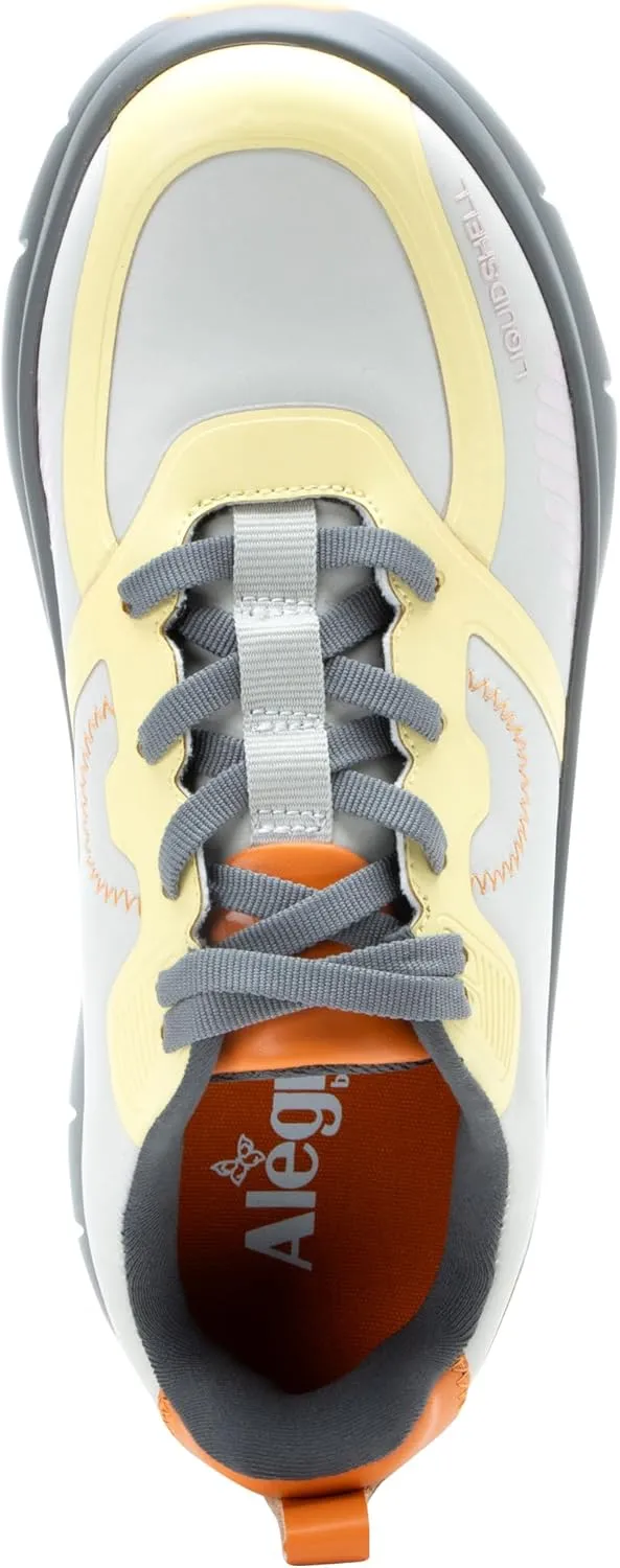 Alegria Women's Solstyce - Rok N Roll - Energizing Support for Effortless Movement - Slip-Resistant with Arch Support - Athletic Sneaker - Walking Shoes