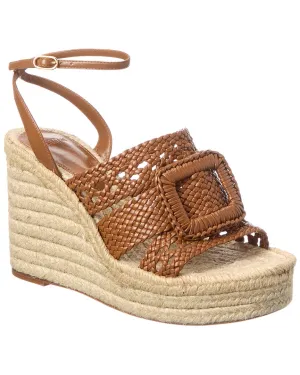 Alexandre Birman Lana 150 Woven Leather Wedge Sandal Alexandre Birman Lana 150 Woven Leather Wedge Sandal