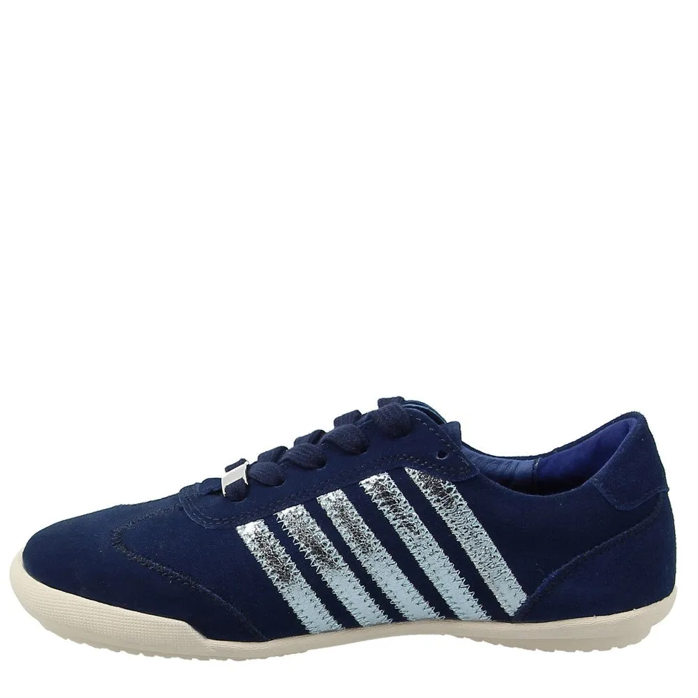 Alfie & Evie Jaddy Blue Suede Sneaker