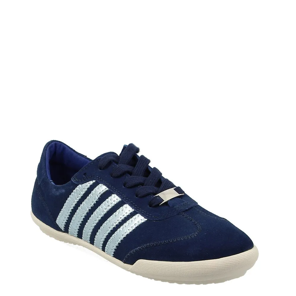 Alfie & Evie Jaddy Blue Suede Sneaker