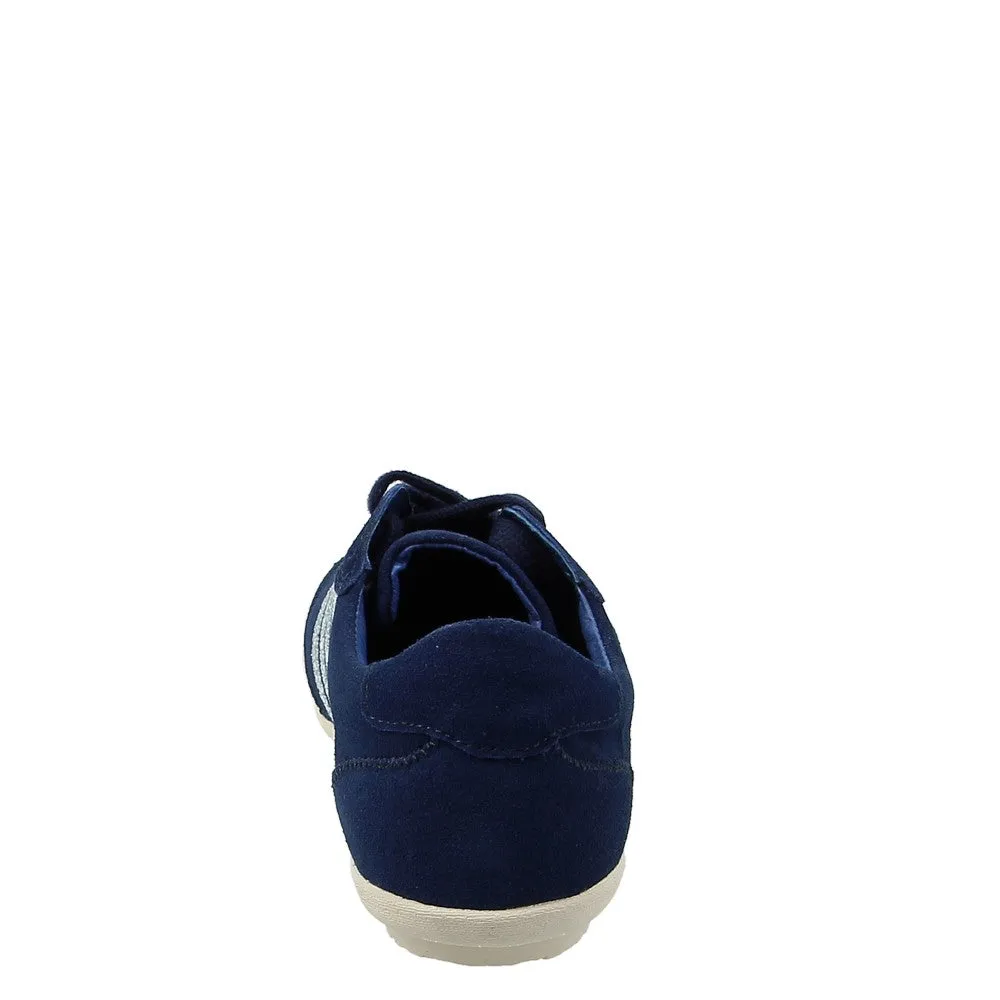 Alfie & Evie Jaddy Blue Suede Sneaker