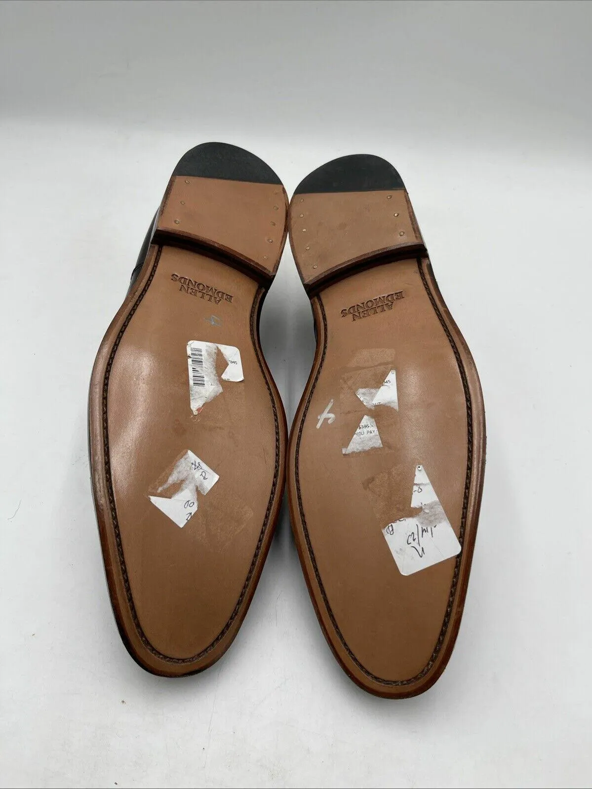 Allen Edmonds Men's Brady Cap Toe Oxford Brown Size 11.5D - Very Good