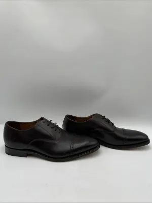 Allen Edmonds Men's Brady Cap Toe Oxford Brown Size 11.5D - Very Good
