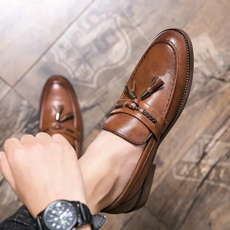 Anthony Veltucci Genuine Leather Loafer