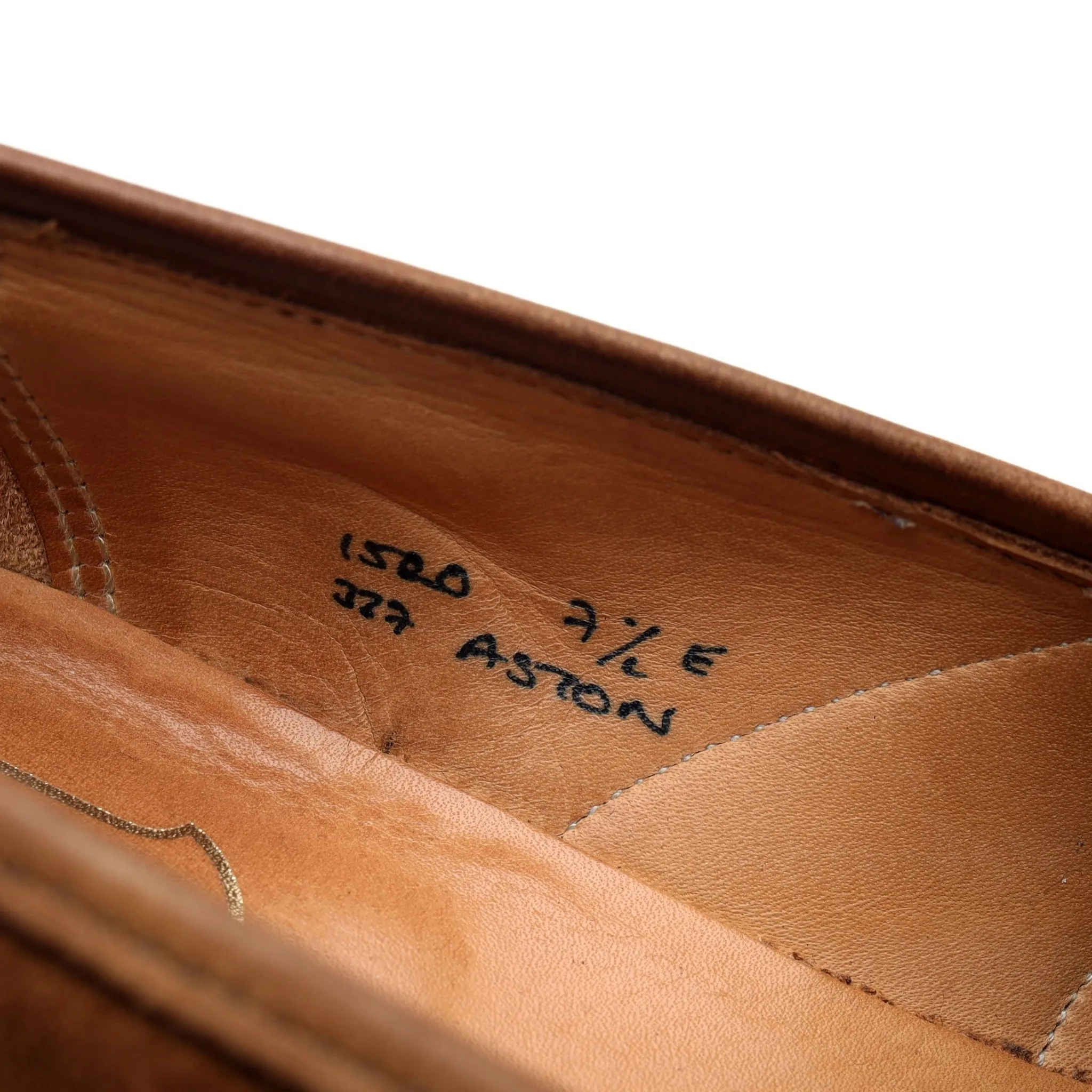 'Aston' Snuff Brown Suede Loafer UK 7.5 E