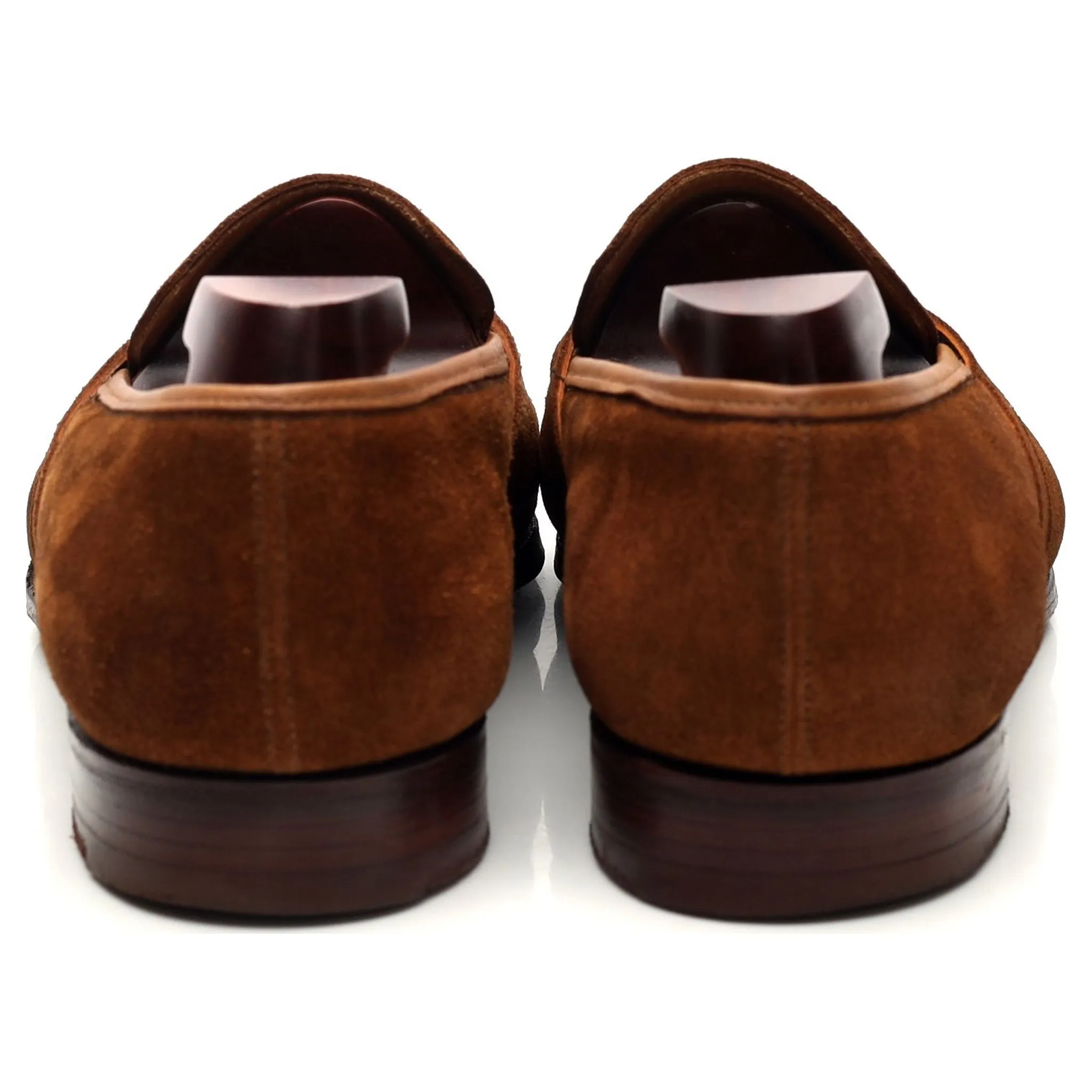 'Aston' Snuff Brown Suede Loafer UK 7.5 E