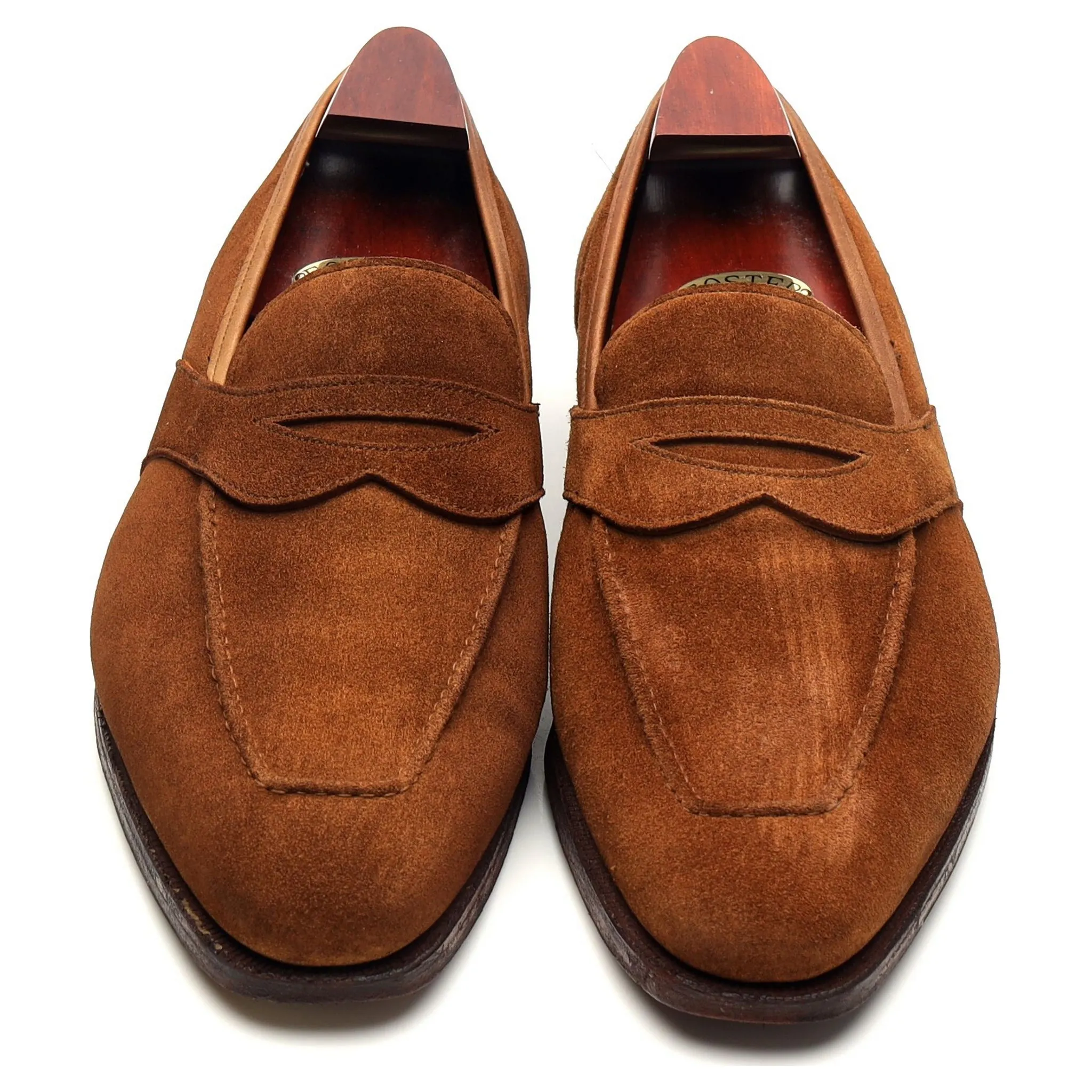 'Aston' Snuff Brown Suede Loafer UK 7.5 E