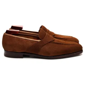 'Aston' Snuff Brown Suede Loafer UK 7.5 E