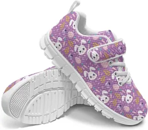 Athletic Sneaker for Boys Girls Casual Hiking Shoes Non Slip Tennis Fitness Walking Strap Sneakers