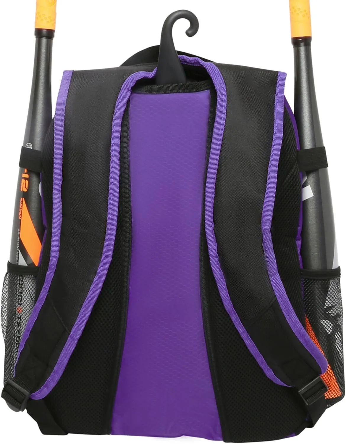 Athletico Youth Baseball Bag - Bat Backpack for Baseball, T-Ball & Softball Equipment & Gear | Holds Bat, Helmet, Glove | Fence Hook