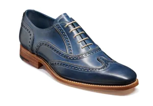 Barker Spencer - Navy/Grey Hand Painted 8.5 G