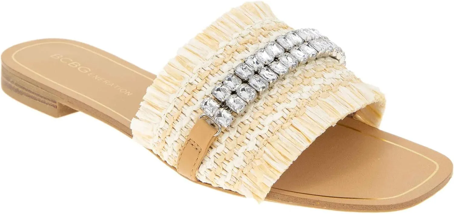 BCBGeneration Women's Fashion Flat Sandal
