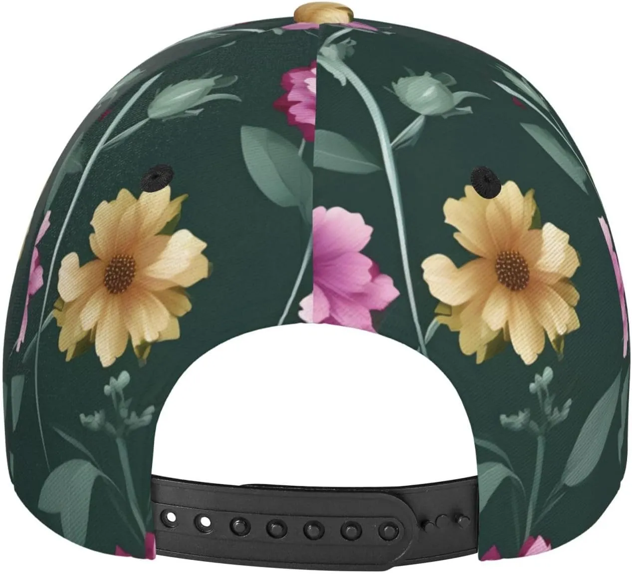Beautiful Purple Flowers Men Women Baseball-Cap Twill Adjustable Dad-Hatï¼ŒPerformance Hat for Outdoor Activities