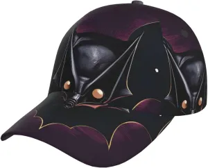 Beautiful Purple Flowers Men Women Baseball-Cap Twill Adjustable Dad-Hatï¼ŒPerformance Hat for Outdoor Activities