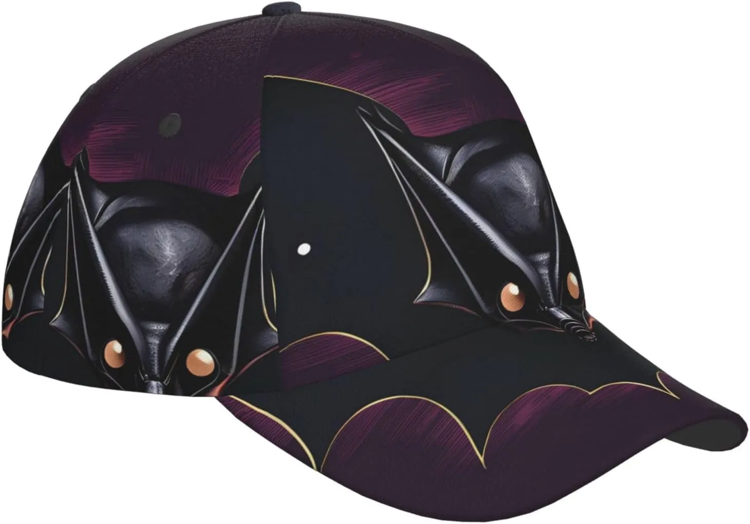 Beautiful Purple Flowers Men Women Baseball-Cap Twill Adjustable Dad-Hatï¼ŒPerformance Hat for Outdoor Activities