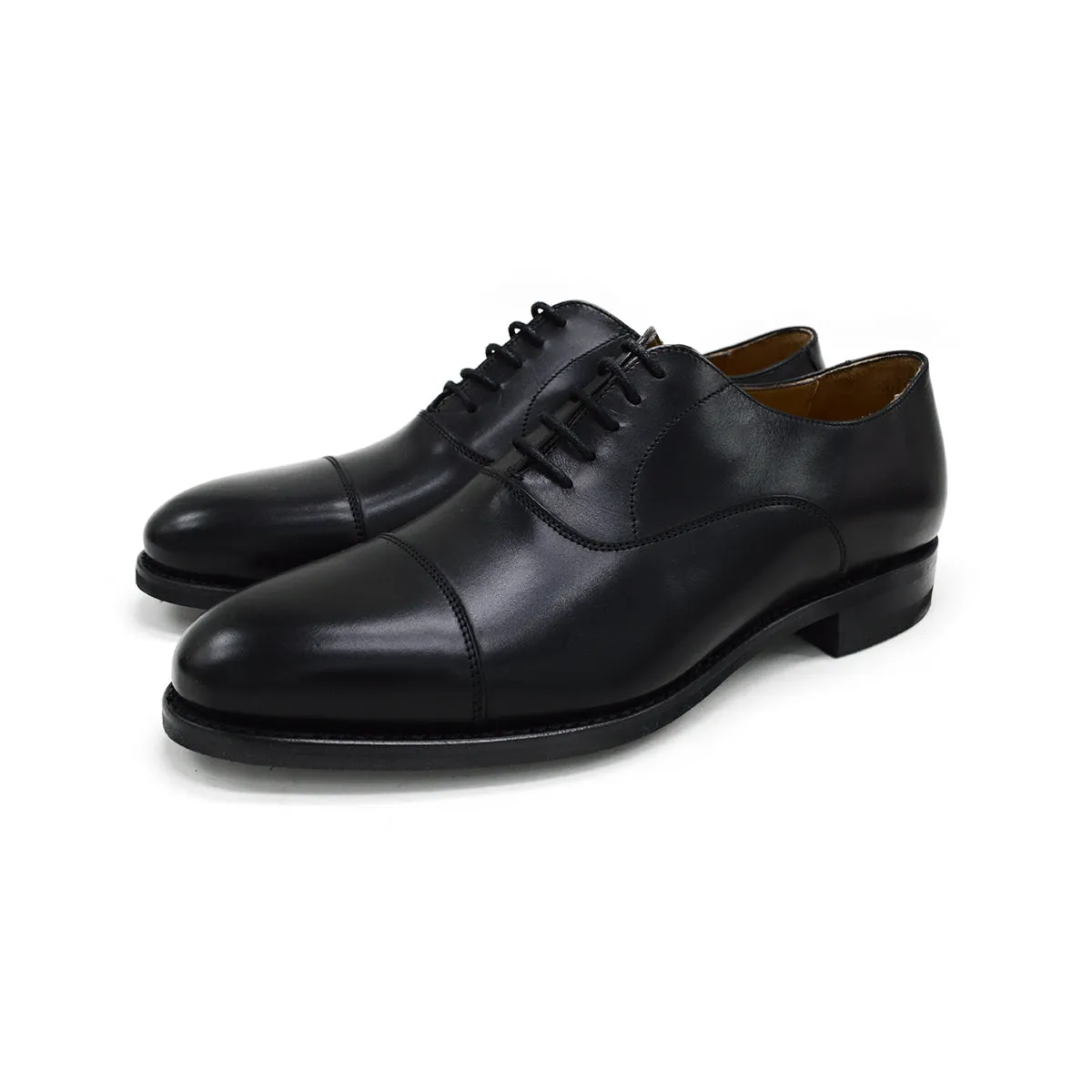 Berwick 1707 Oxford (3010) - Black Boxcalf (Dainite)