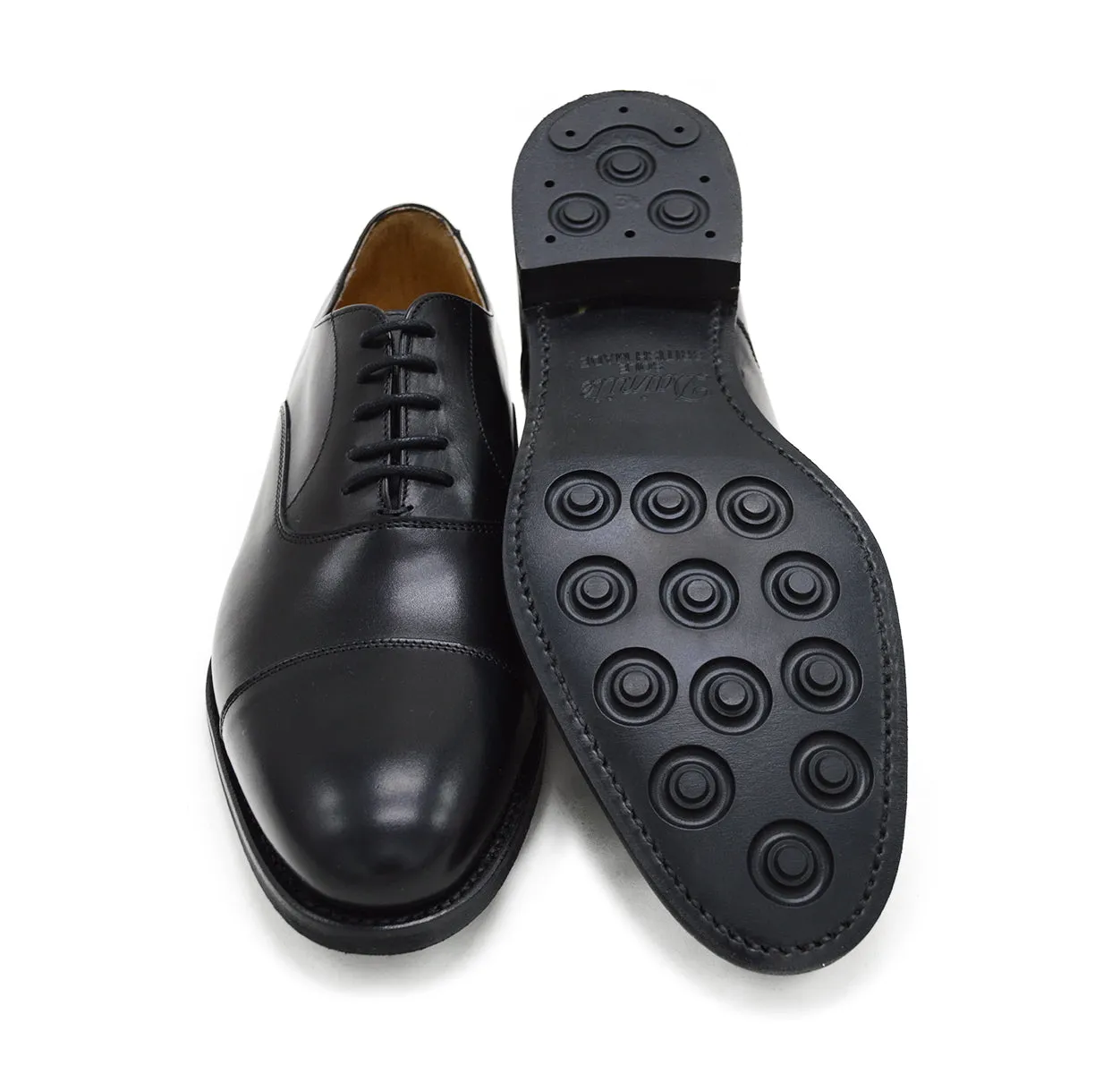Berwick 1707 Oxford (3010) - Black Boxcalf (Dainite)
