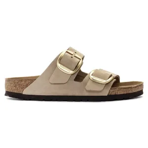BIRKENSTOCK - 1024064 ARIZONA BIG BUCKLE MULE - SAND NUBUCK