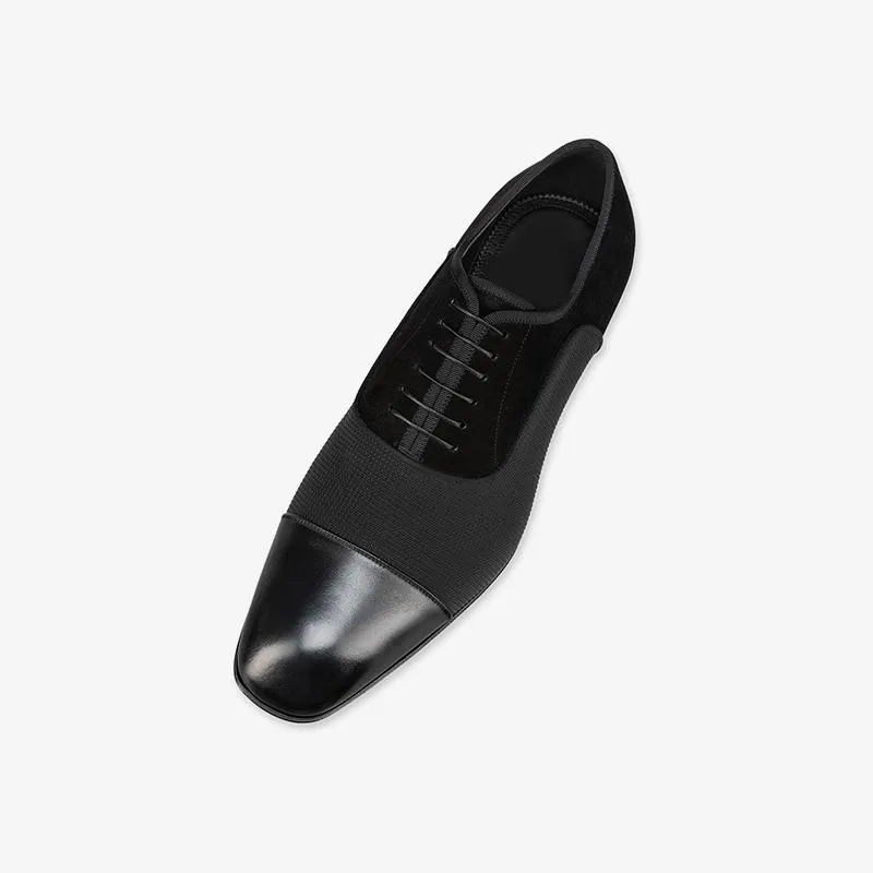 Black Suede Leather Shoes