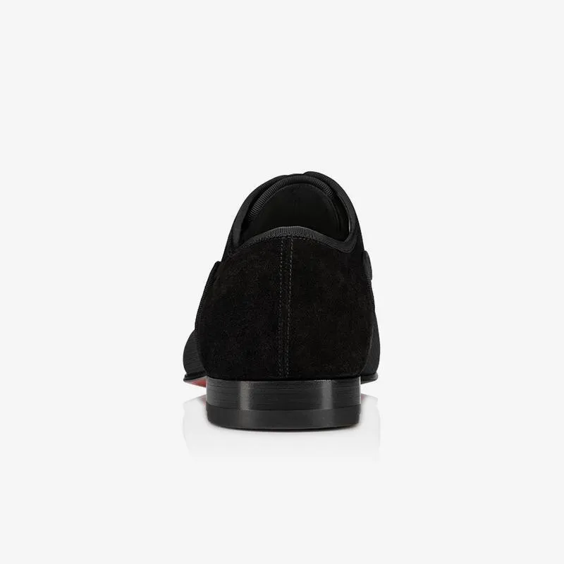 Black Suede Leather Shoes