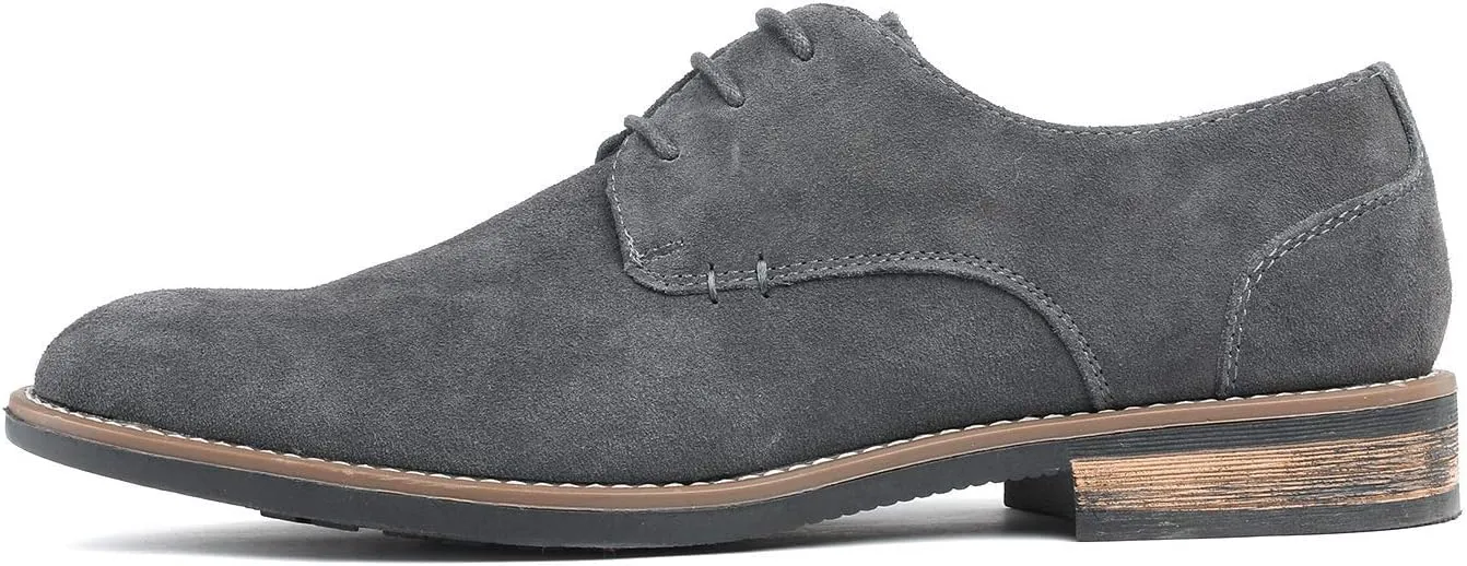 Bruno Marc Men's Urban Suede Leather Lace Up Oxfords Shoes