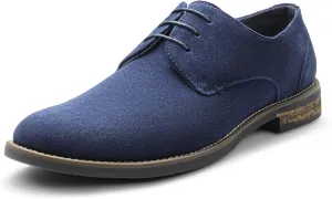 Bruno Marc Men's Urban Suede Leather Lace Up Oxfords Shoes
