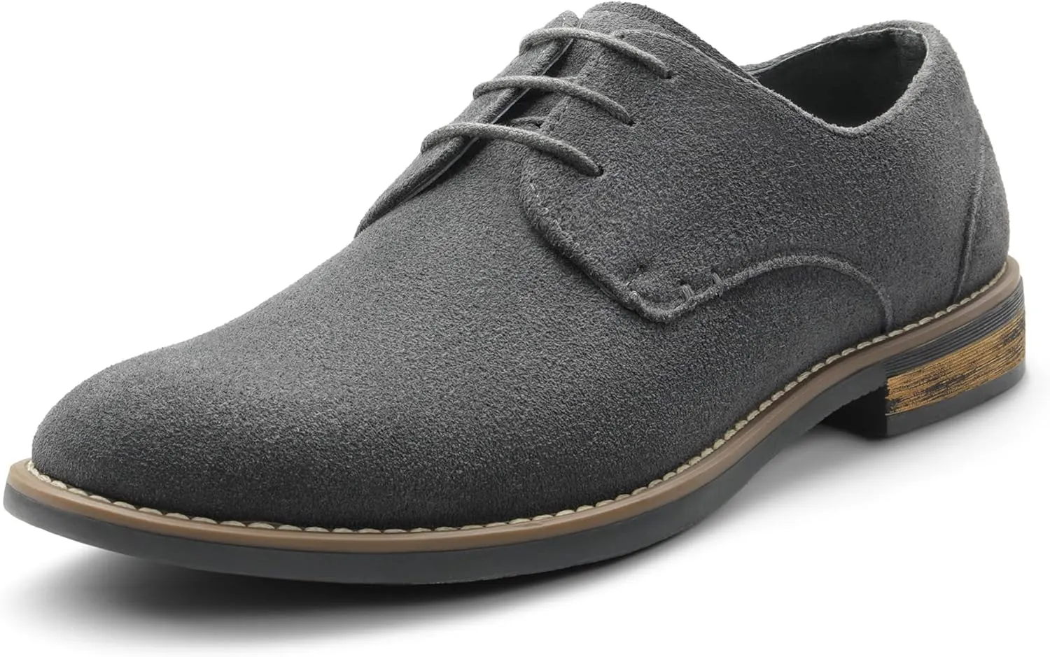 Bruno Marc Men's Urban Suede Leather Lace Up Oxfords Shoes