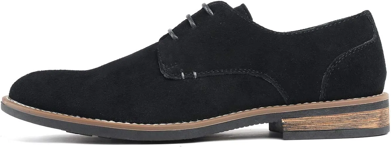 Bruno Marc Men's Urban Suede Leather Lace Up Oxfords Shoes