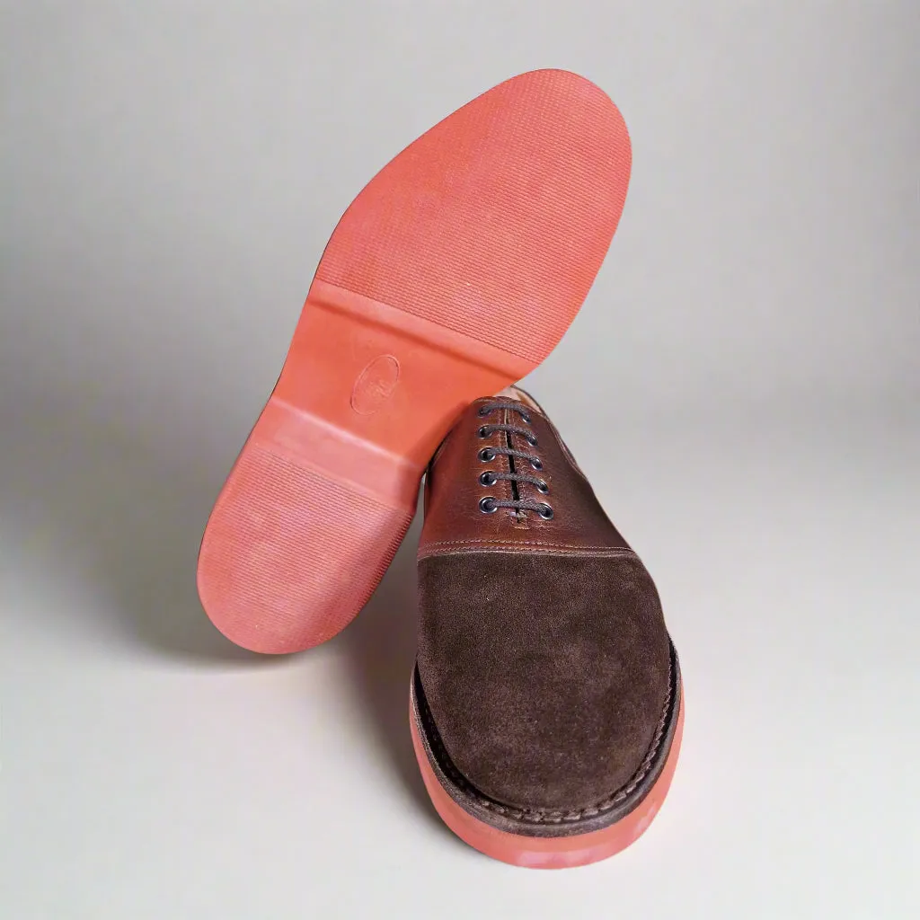 Cannock Dark Brown Suede & Grain (6F) Crockett & Jones