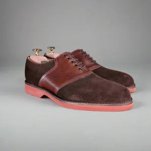 Cannock Dark Brown Suede & Grain (6F) Crockett & Jones