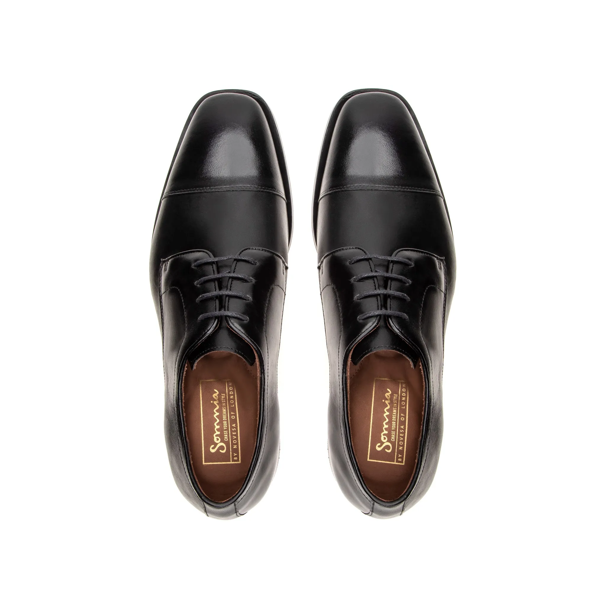 Cap Toe Oxford - Black