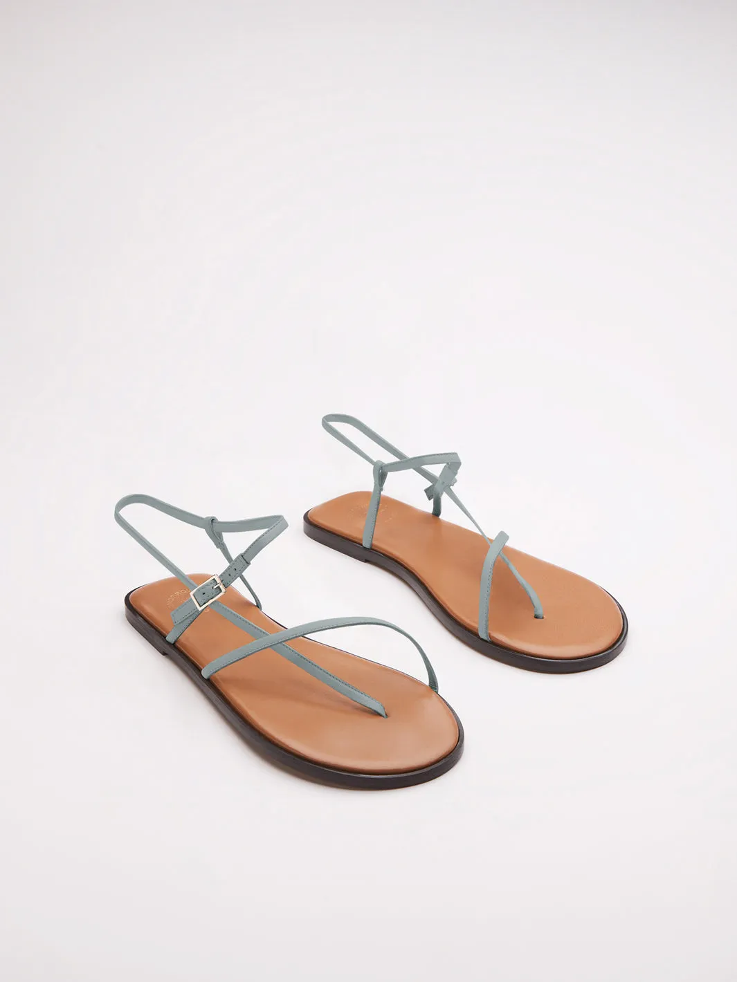 Capri Temporale Nappa Flat sandals