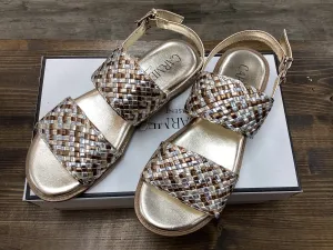 Carmela 162197 S. Pixel Oro Metalic strap Sandal