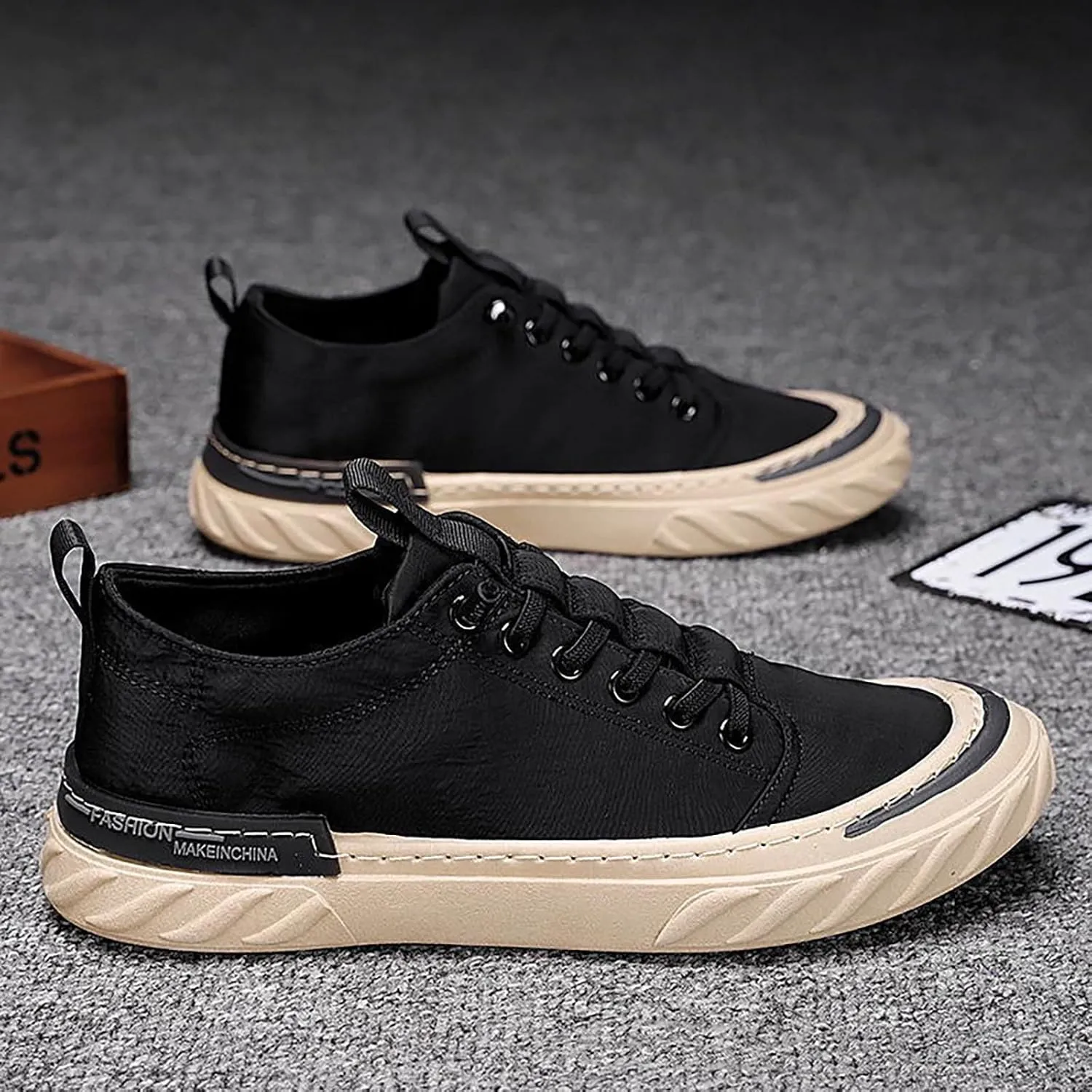 Casual Dress Shoes Spring New Breathable Old Cloth Shoes Korean Trendy Versatile Men's Casual Canvas