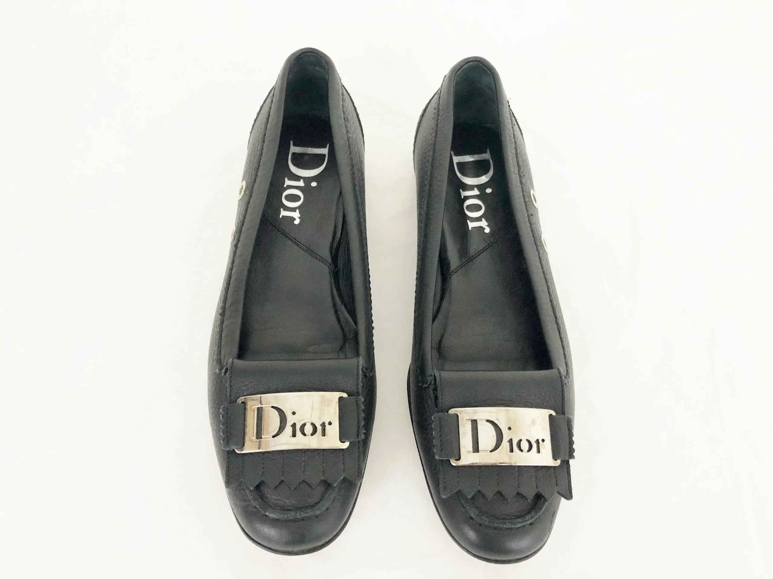 Christian Dior Loafers Size 38 It (8 Us)
