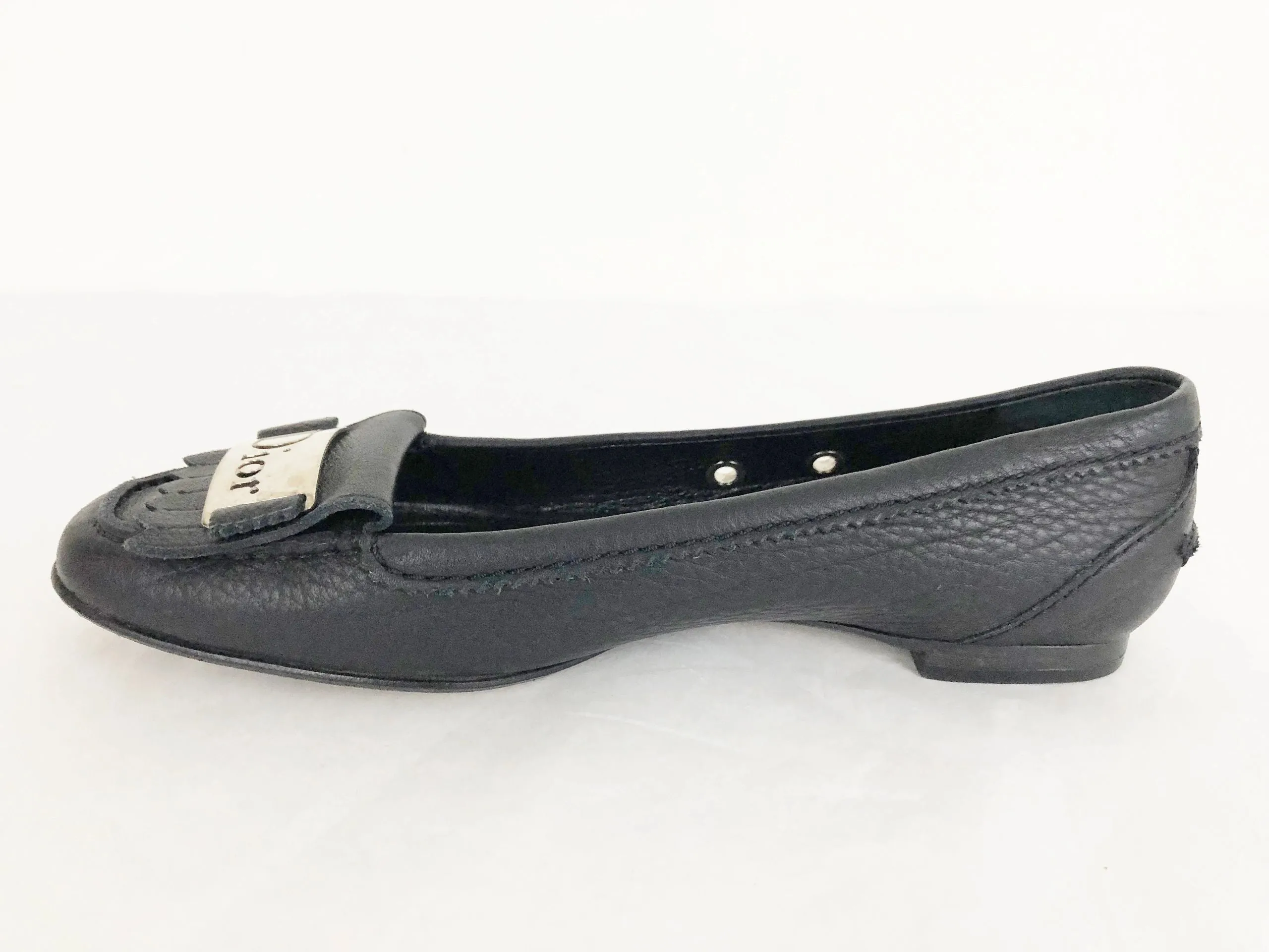 Christian Dior Loafers Size 38 It (8 Us)