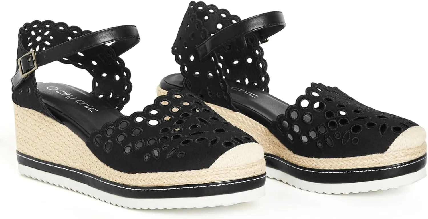 City Chic Women's Tammy Wedge Sandal