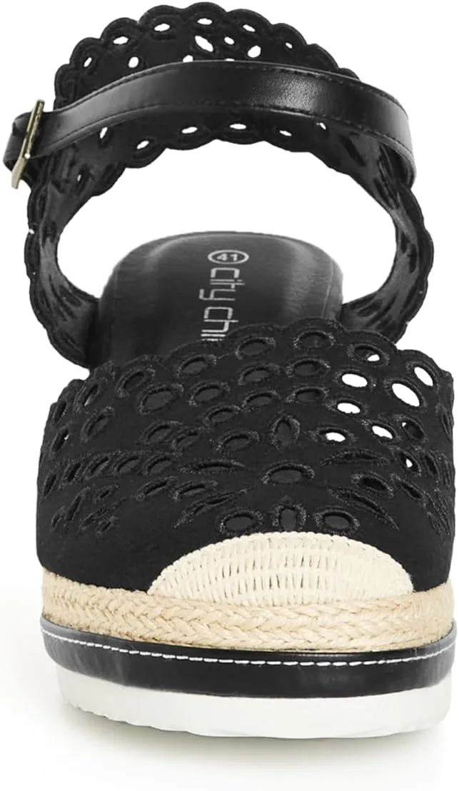 City Chic Women's Tammy Wedge Sandal