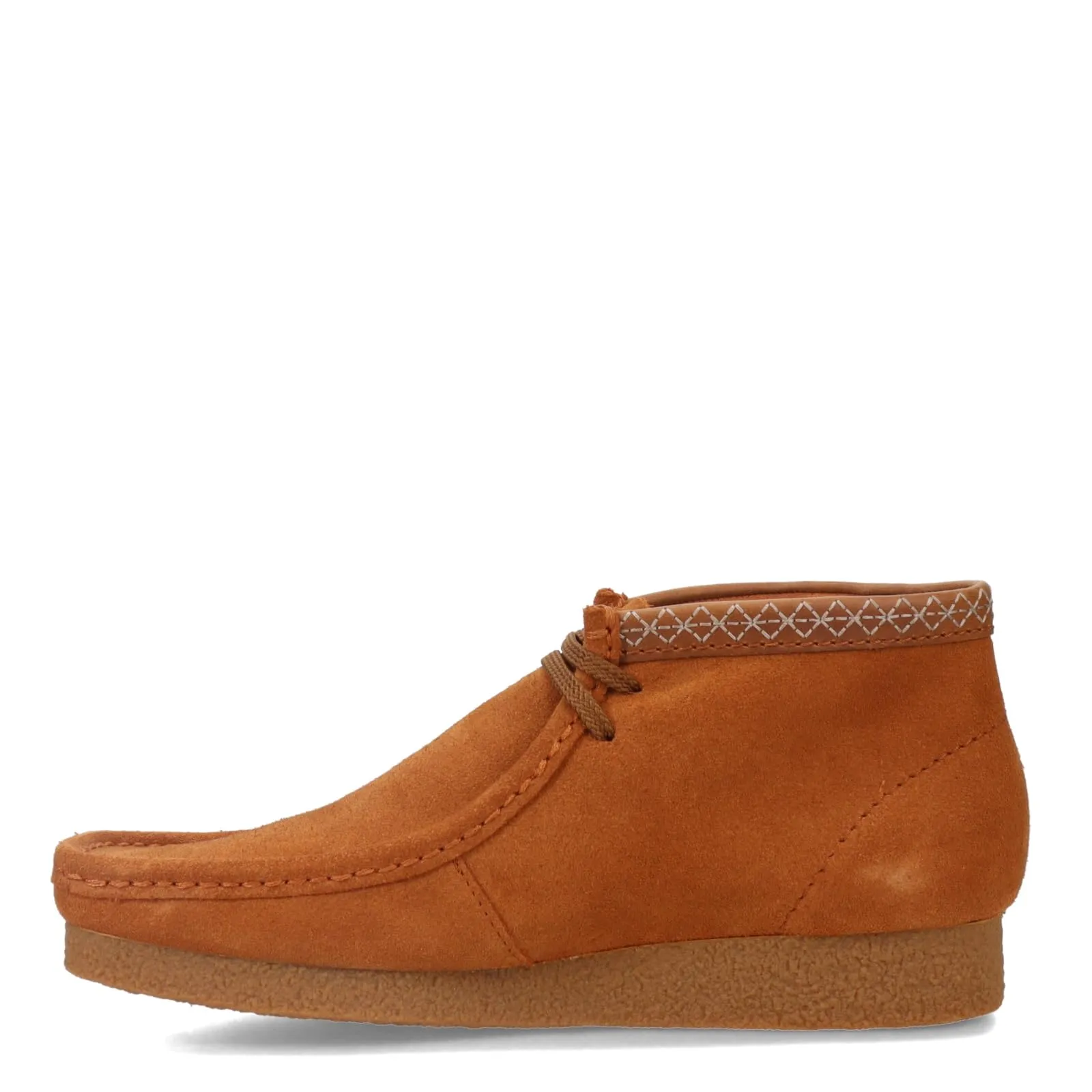 Clarks mens Shacre Oxford Boot, Tan Suede, 10.5 US