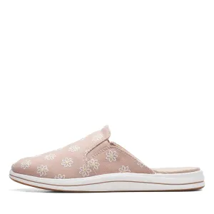 Clarks Womens Breeze Shore Mule, Taupe Combi Canvas, 9 US