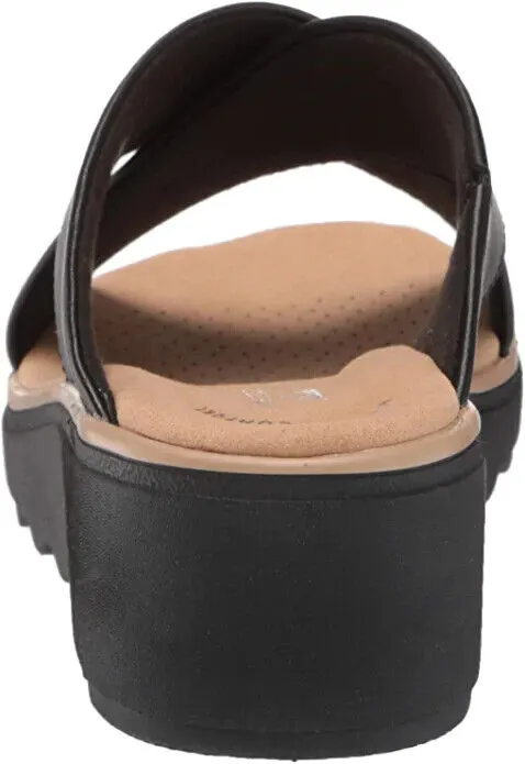 Clarks Women's Jillian Gem Black Leather 26157585