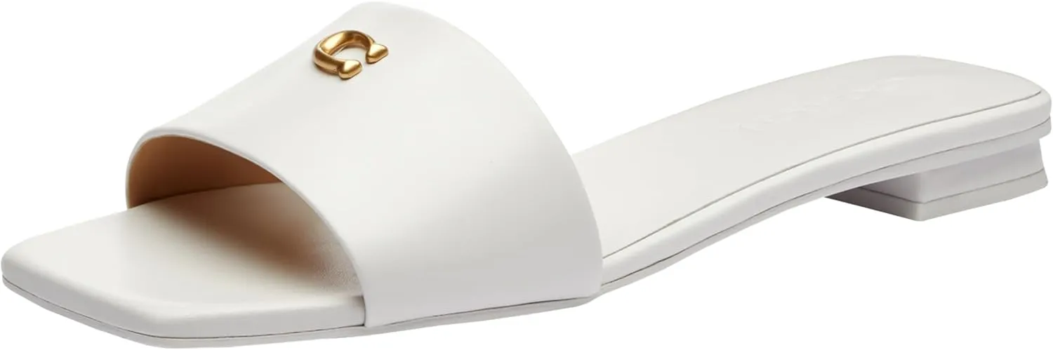 Coach Women's Sculpted C Flat Sandal
