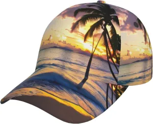 Colorful Floral Skulls Unisex Print Baseball Cap,Stylish Accessory and Outdoor Gear,Versatile Hat for Men and Women