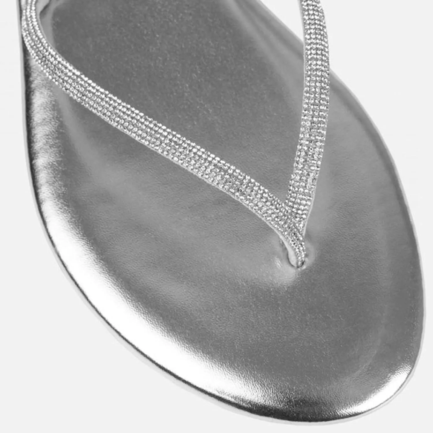 Comfortable Slide Sandals Women Slippers Summer New Pattern Rhinestone Shiny Fashion Flat Bottom Comfortable Non Slip