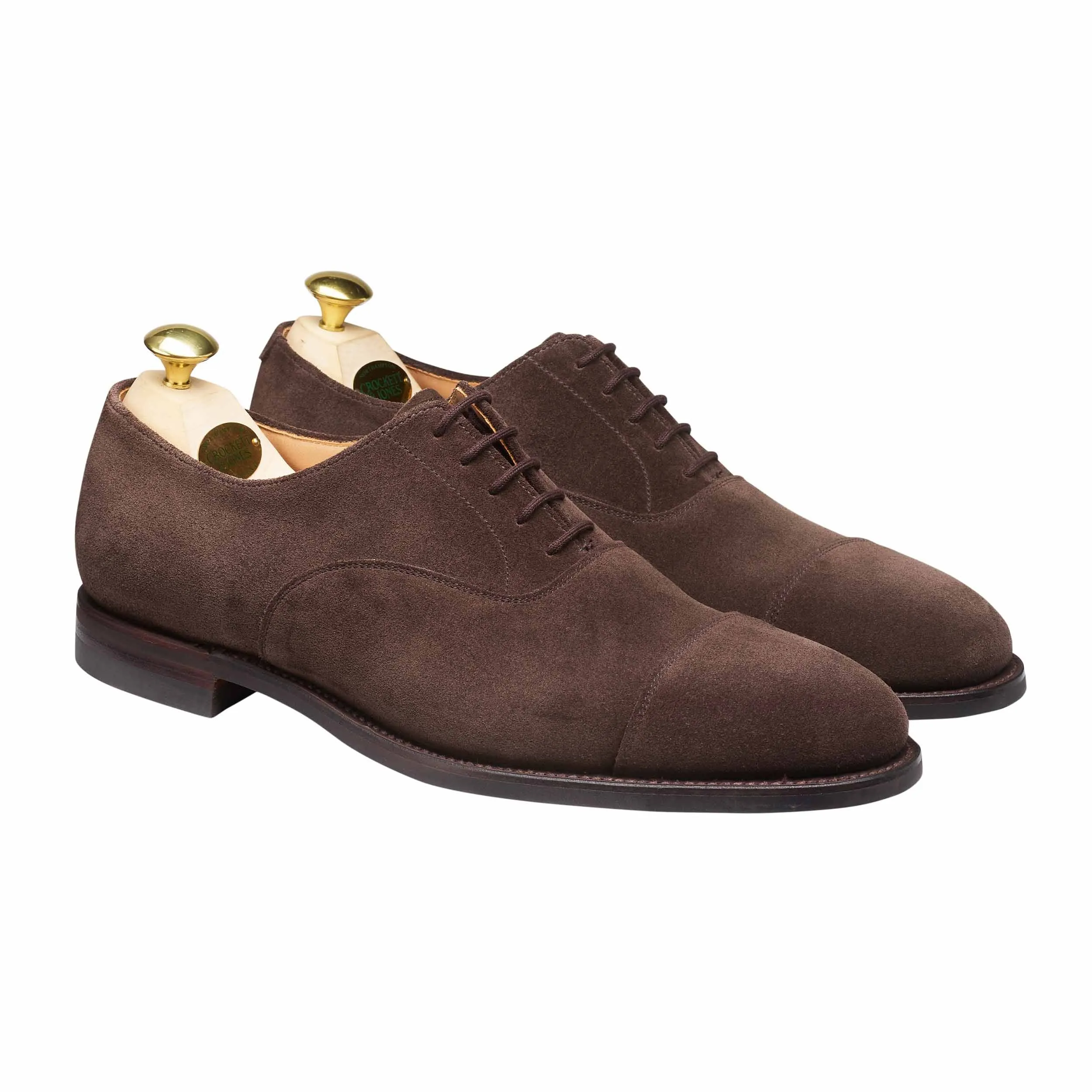 Connaught II Oak Suede 'City' Crockett & Jones